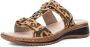 Ara Slippers Hawaï zomerschoen sandaal met klittenbandsluitingen - Thumbnail 12