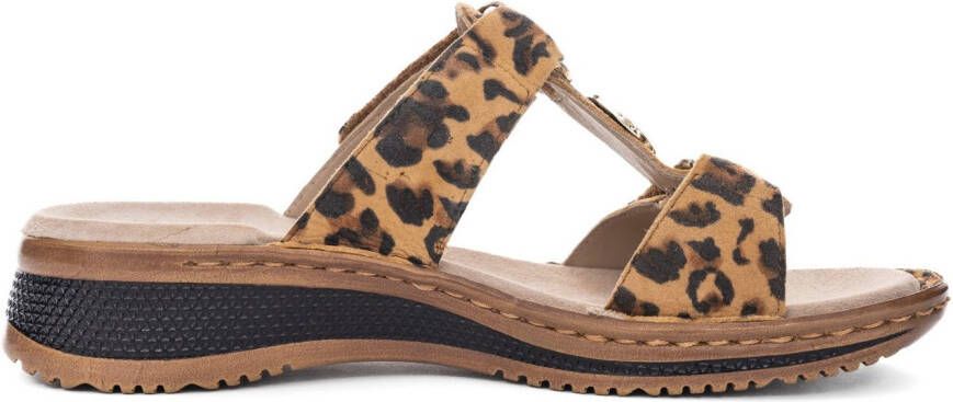 Ara Slippers Hawaï zomerschoen sandaal met klittenbandsluitingen