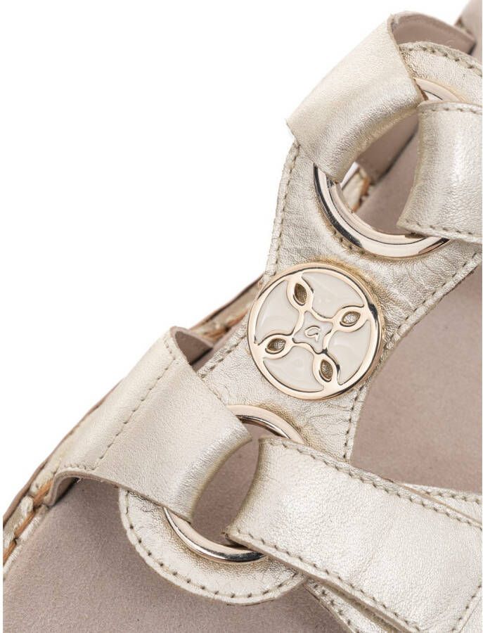 Ara Slippers Hawaï zomerschoen sandaal met sleehak