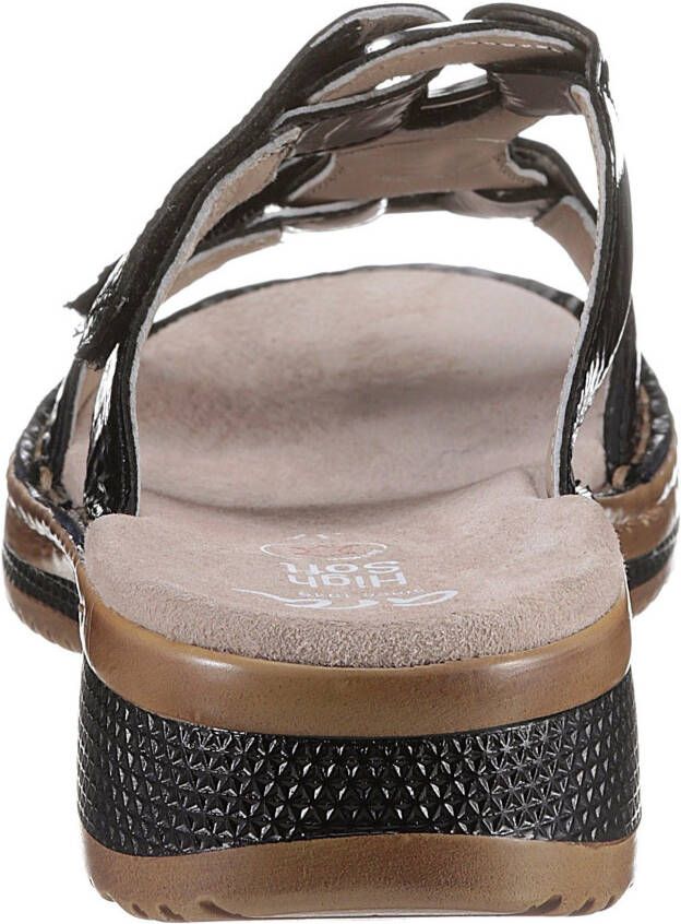 Ara Slippers Hawaï sleehak zomerschoen pantoffels met klittenband
