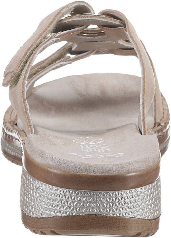 Ara Slippers Hawaï sleehak zomerschoen pantoffels met klittenband