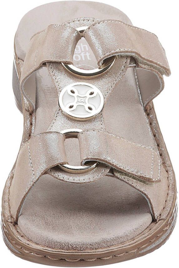 Ara Slippers Hawaï sleehak zomerschoen pantoffels met klittenband