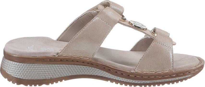 Ara Slippers Hawaï sleehak zomerschoen pantoffels met klittenband
