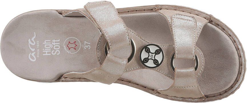 Ara Slippers Hawaï sleehak zomerschoen pantoffels met klittenband