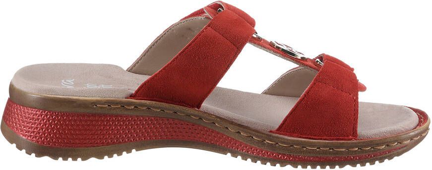 Ara Slippers Hawaï sleehak zomerschoen pantoffels met klittenband