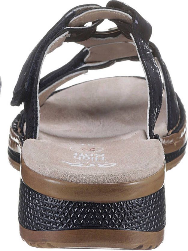 Ara Slippers Hawaï wedge heel summer shoe slippers with velcro