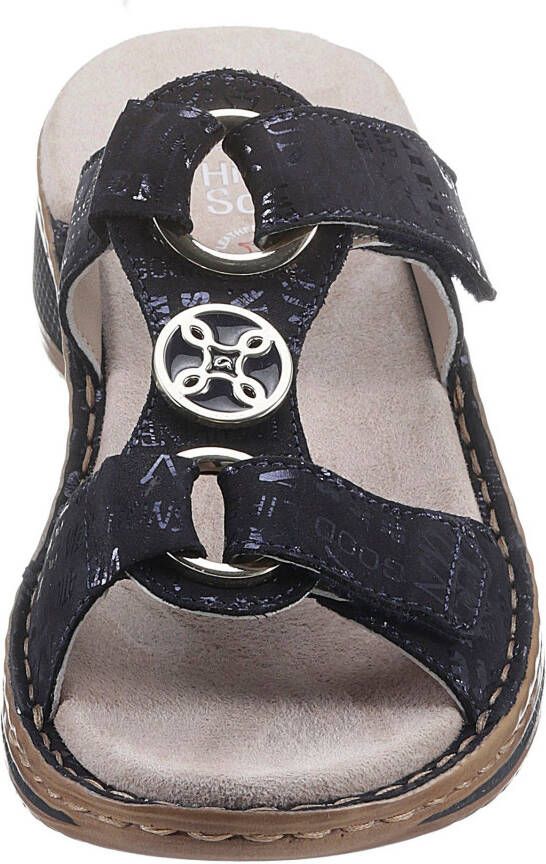 Ara Slippers Hawaï wedge heel summer shoe slippers with velcro