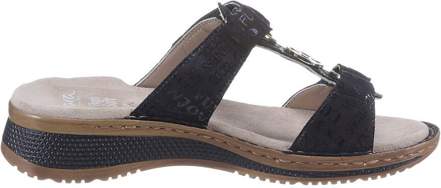 Ara Slippers Hawaï wedge heel summer shoe slippers with velcro