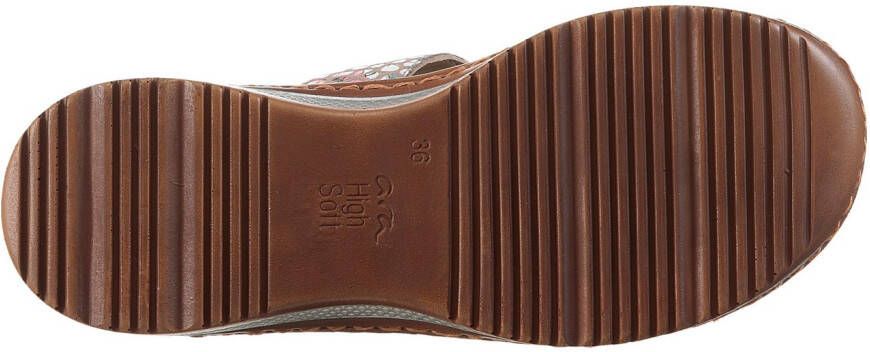 Ara Slippers Hawaï sleehak zomerschoen pantoffels met klittenband