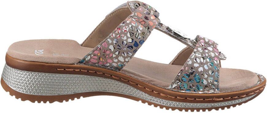 Ara Slippers Hawaï sleehak zomerschoen pantoffels met klittenband