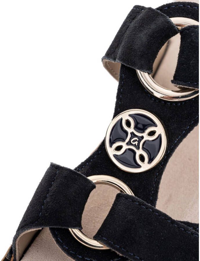 Ara Slippers Hawaï sleehak zomerschoen pantoffels met klittenband