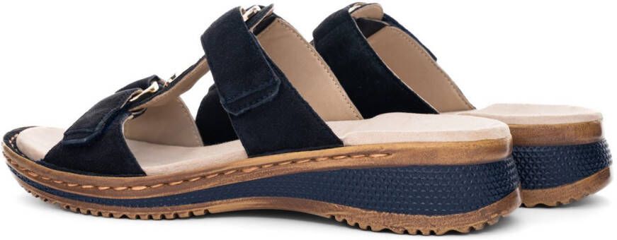 Ara Slippers Hawaï sleehak zomerschoen pantoffels met klittenband