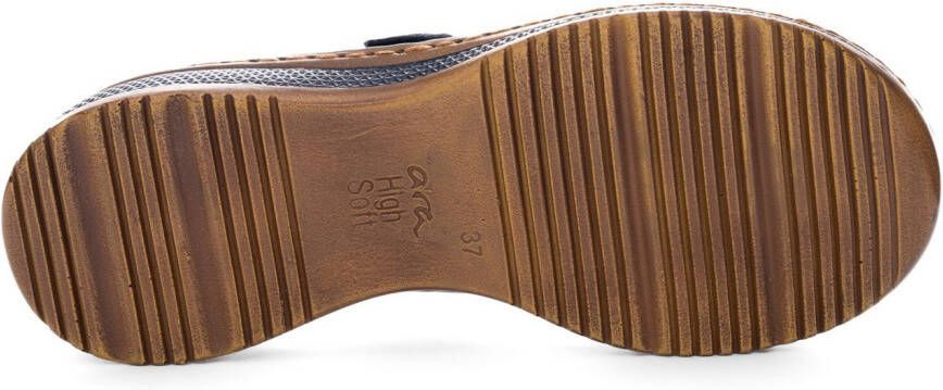 Ara Slippers Hawaï sleehak zomerschoen pantoffels met klittenband
