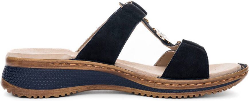 Ara Slippers Hawaï sleehak zomerschoen pantoffels met klittenband