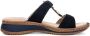 Ara Slippers Hawaï sleehak zomerschoen pantoffels met klittenband - Thumbnail 9