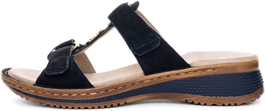 Ara Slippers Hawaï sleehak zomerschoen pantoffels met klittenband