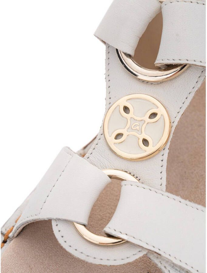 Ara Slippers Hawaï zomerschoen sandaal met sleehak