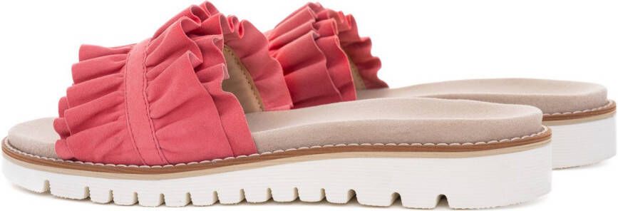 Ara Slippers KENT slides flats sandaal met geplooide bandage
