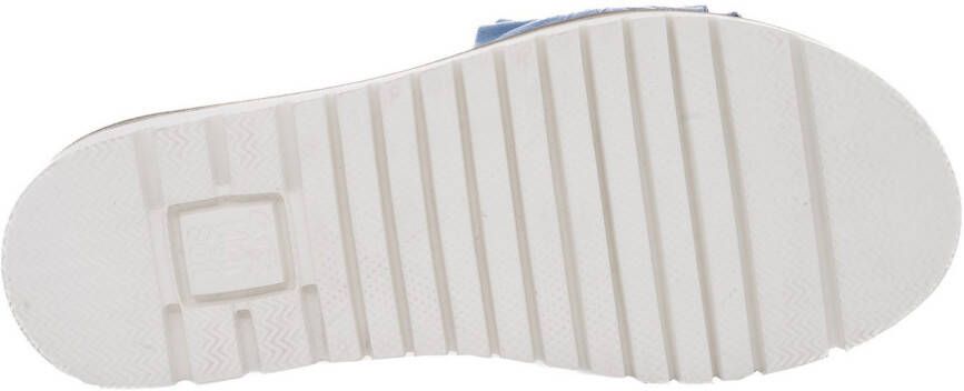 Ara Slippers KENT slides flats sandaal met geplooide bandage