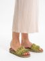 Ara Slippers KENT slides flats sandaal met geplooide bandage - Thumbnail 3