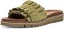 Ara Slippers KENT slides flats sandaal met geplooide bandage - Thumbnail 6