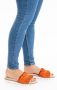 Ara Slippers KENT slides flats sandaal met geplooide bandage - Thumbnail 3