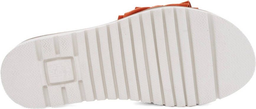 Ara Slippers KENT slides flats sandaal met geplooide bandage