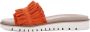 Ara Slippers KENT slides flats sandaal met geplooide bandage - Thumbnail 8