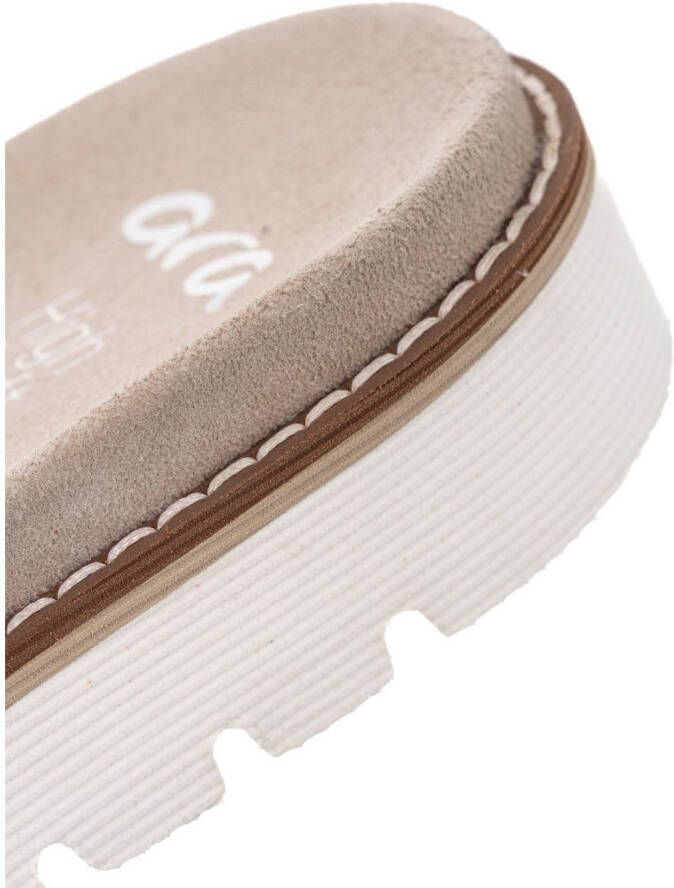 Ara Slippers KENT slides flats sandaal met geplooide bandage