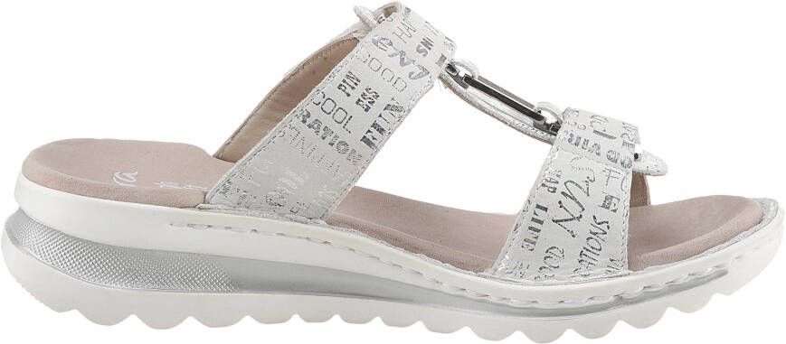 Ara Slippers TAMPA sleehak zomerschoen slippers met sieraandeel g-breedte