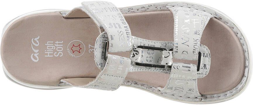 Ara Slippers TAMPA sleehak zomerschoen slippers met sieraandeel g-breedte