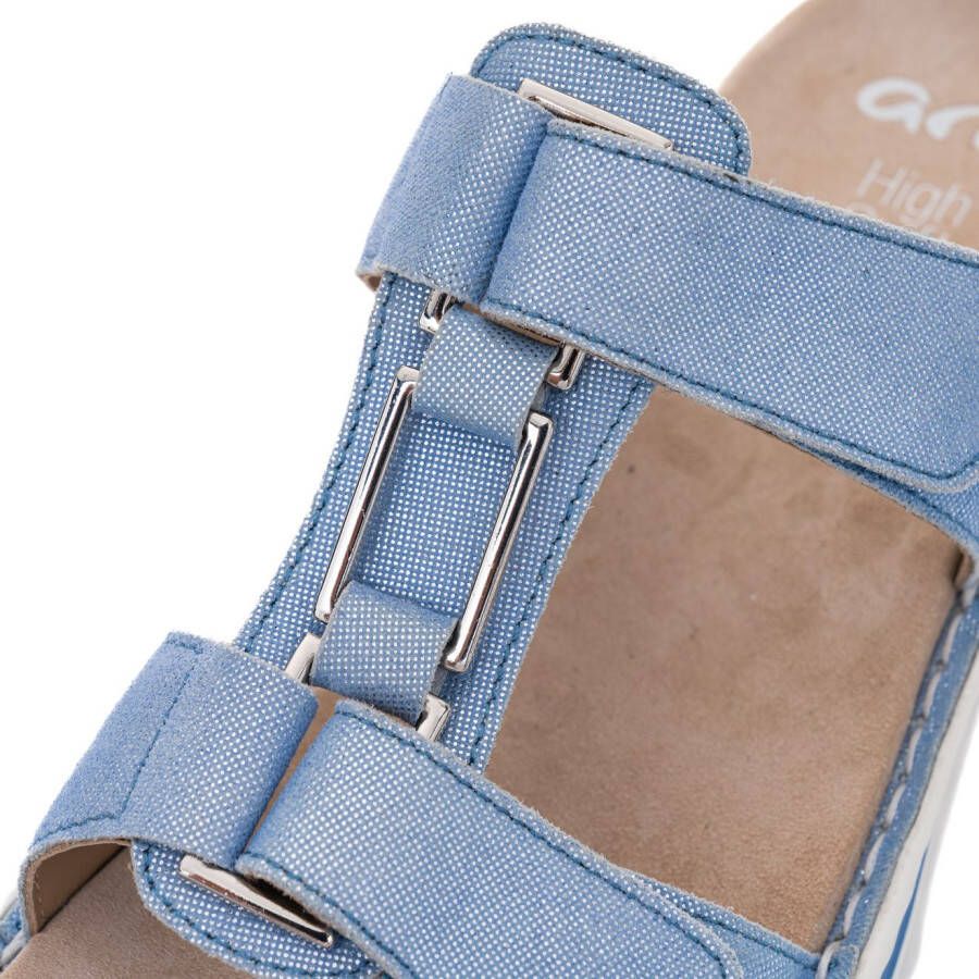 Ara Slippers TAMPA sleehak zomerschoen slippers met sieraandeel g-breedte