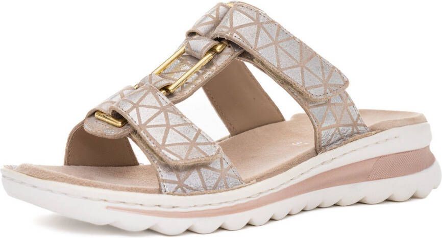 Ara Slippers TAMPA sleehak zomerschoen slippers met sieraandeel g-breedte