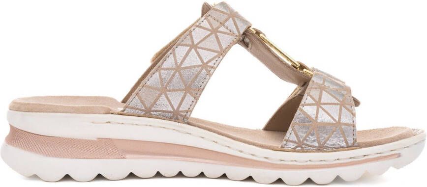Ara Slippers TAMPA sleehak zomerschoen slippers met sieraandeel g-breedte