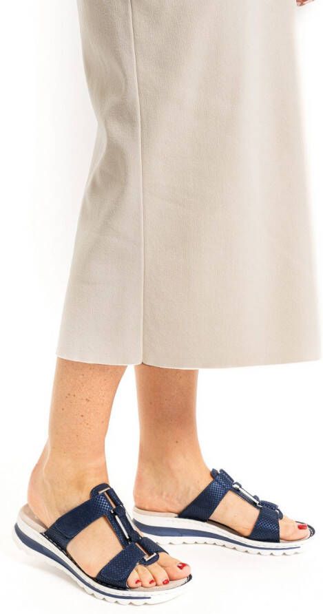 Ara Slippers TAMPA sleehak zomerschoen slippers met sieraandeel g-breedte