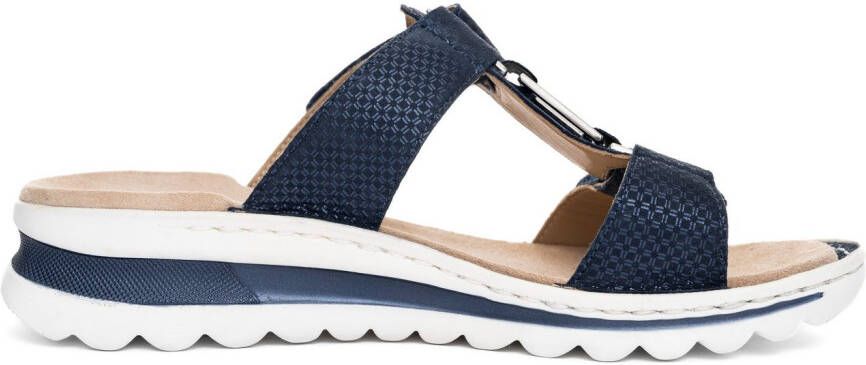 Ara Slippers TAMPA sleehak zomerschoen slippers met sieraandeel g-breedte