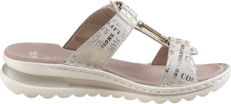 Ara Slippers TAMPA sleehak zomerschoen slippers met sieraandeel g-breedte