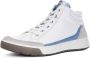 Ara 1250002~~~~~~~~~~~~~~~~~~~~~~~ Hoge sneakersDames veterschoenenDames sneakersHalf-hoge schoenenVeterboots Wit beige - Thumbnail 8