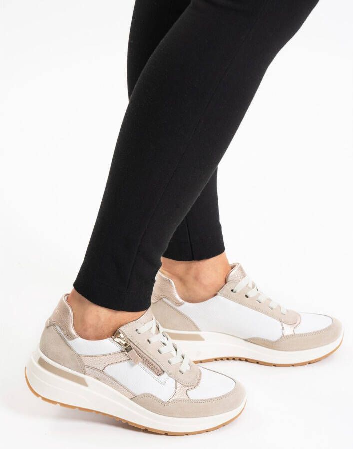 Ara Sneakers met sleehak Garda sleehaksneaker met verwisselbaar voetbed in h-breedte