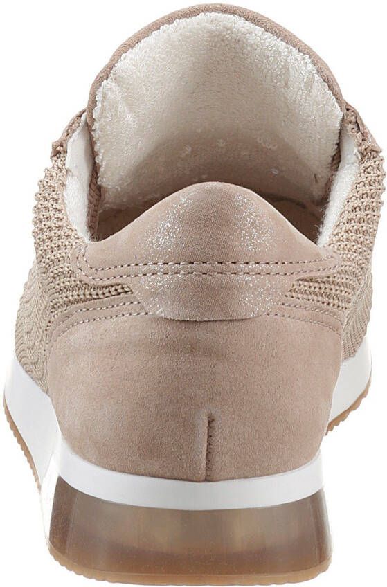 Ara Sneakers met sleehak Lissabon in knitwear-look