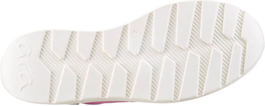 Ara Sneakers met sleehak New York wig sneaker veterschoen in comfortwijdte h (= zeer breed)