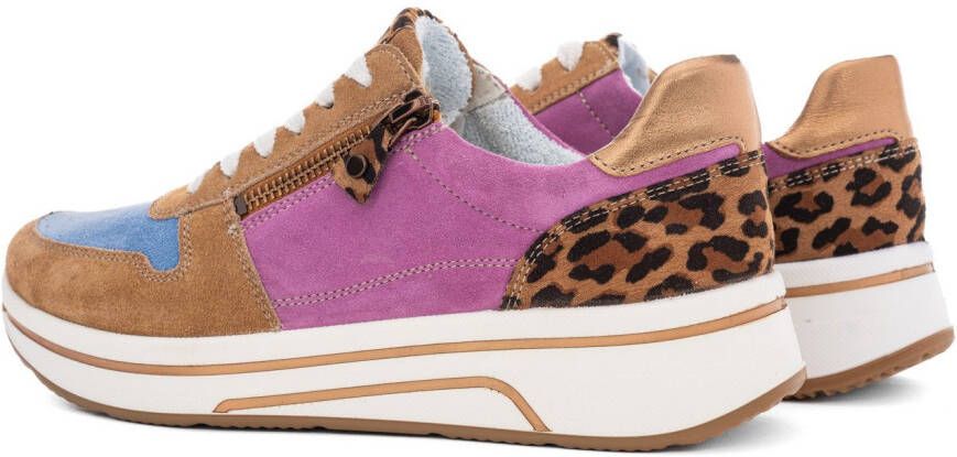 Ara Sneakers met sleehak Sapporo wig sneaker veterschoen in comfortwijdte h (= zeer breed)