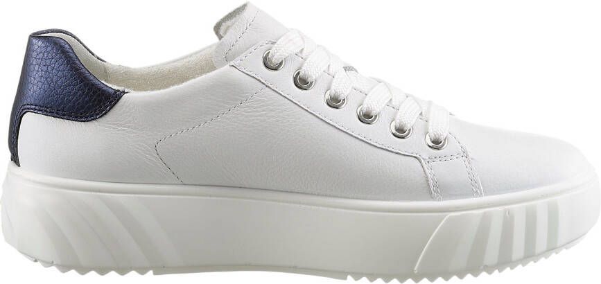 Ara Plateausneakers Monaco vrijetijdsschoen lage schoen veterschoen met verwisselbaar voetbed h-breedte