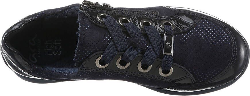 Ara Sneakers OSAKA Schafrandpolstering G-breedte vrijetijdsschoen lage schoen veterschoen