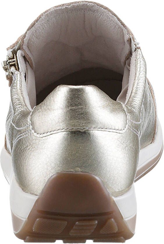 Ara Sneakers OSAKA met rits breedte h vrijetijdsschoen lage schoen veterschoen