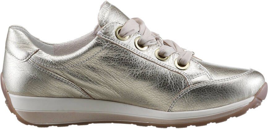 Ara Sneakers OSAKA met rits breedte h vrijetijdsschoen lage schoen veterschoen