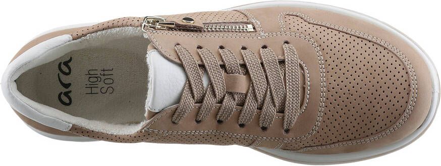 Ara Sneakers OSAKA in breedte h (zeer breed) vrijetijdsschoen lage schoen veterschoen