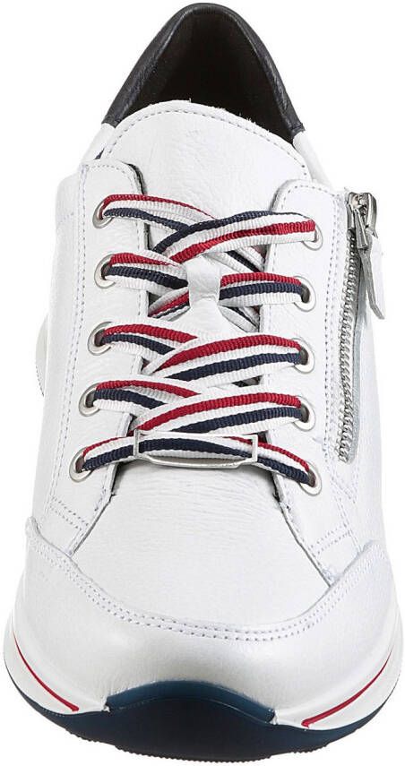 Ara Sneakers OSAKA met rits h-breedte vrijetijdsschoen lage schoen veterschoen