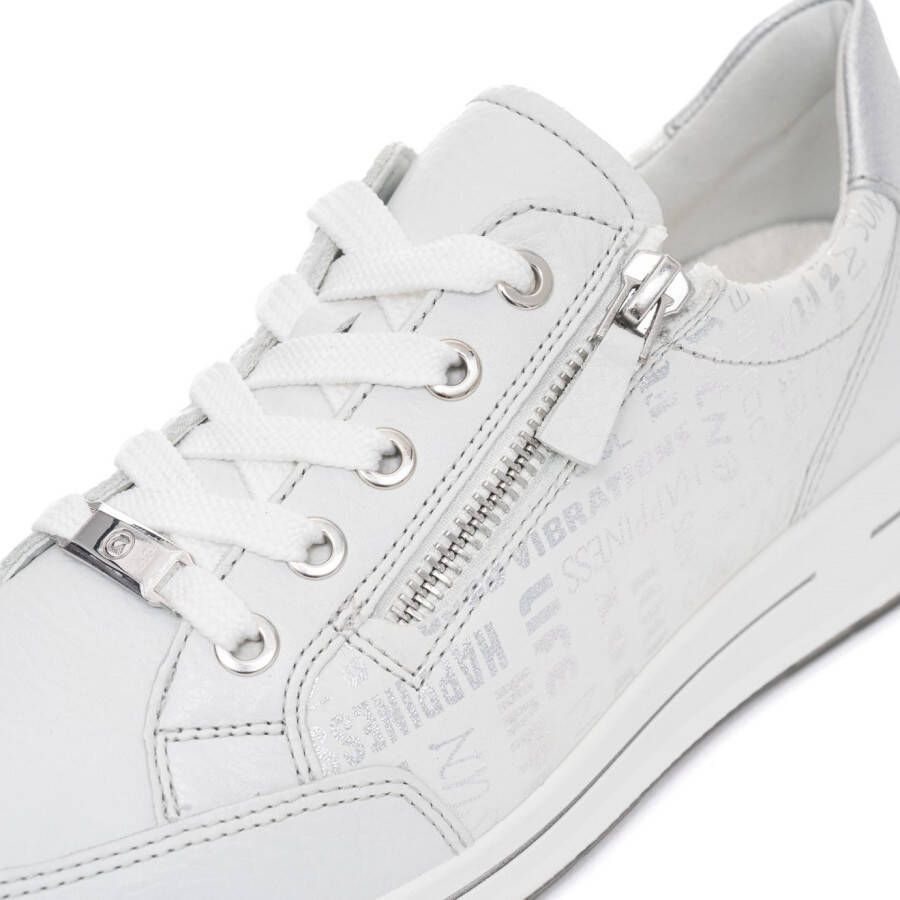 Ara Sneakers OSAKA met rits h-breedte vrijetijdsschoen lage schoen veterschoen