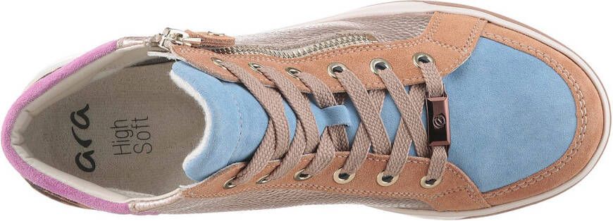 Ara Sneakers Rome high top sneaker veterschoenen met rits